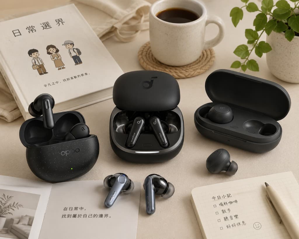 藍牙耳機推薦2026：4款2000~4000元真無線降噪耳機比較